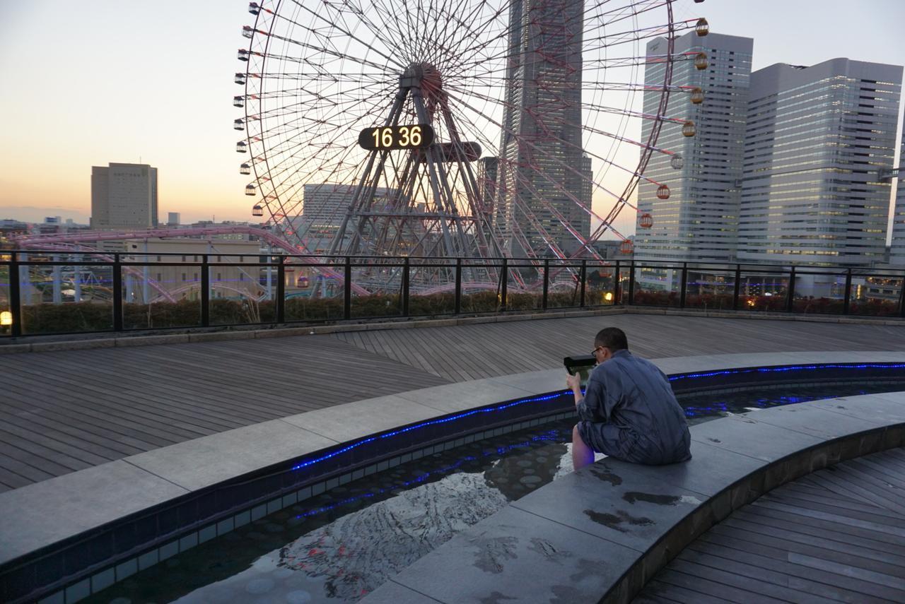 Hotel Yokohama Minatomirai Manyo Club Exteriér fotografie
