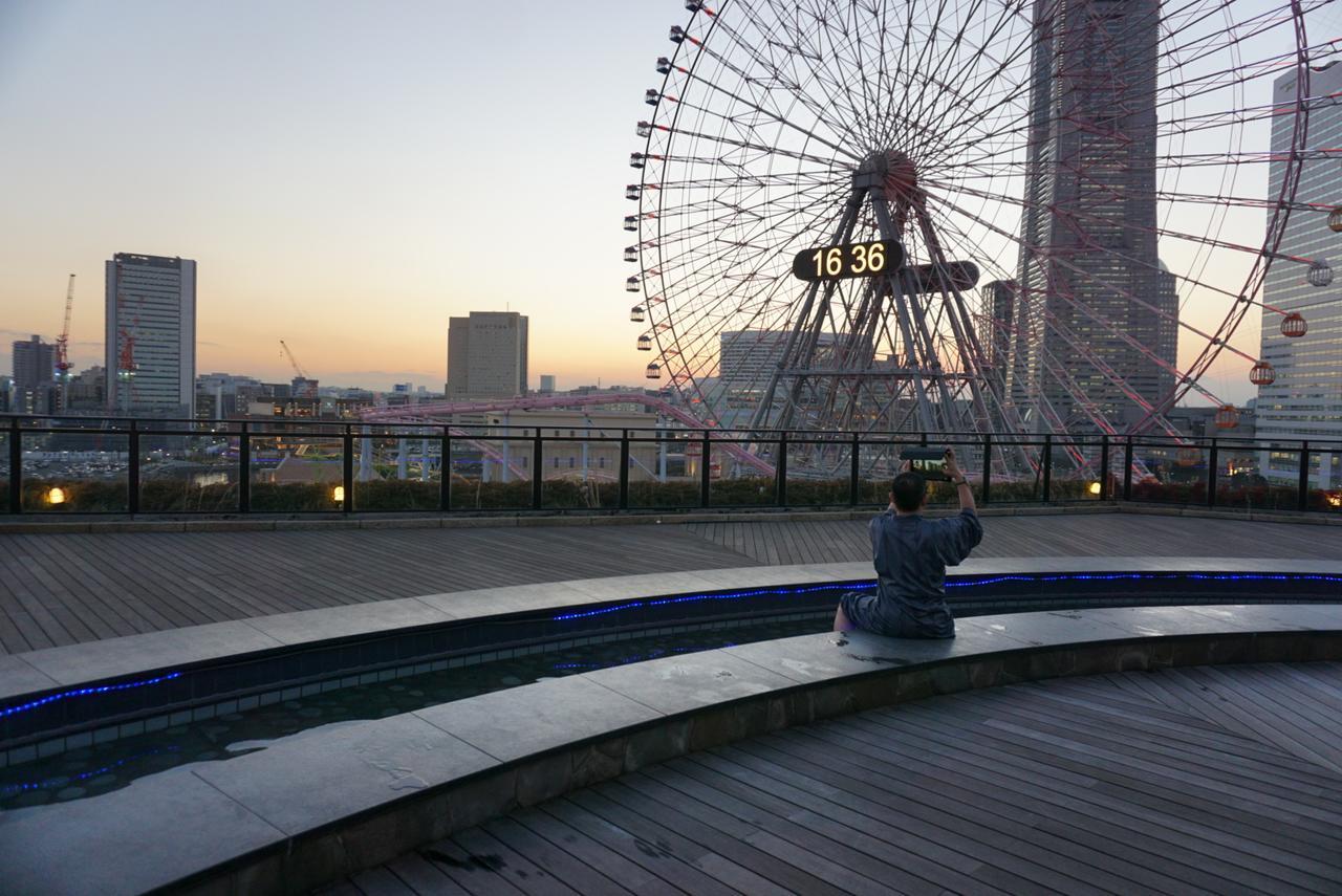 Hotel Yokohama Minatomirai Manyo Club Exteriér fotografie